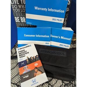 2022 Honda Pilot Owner’s Manual Set OEM | Factory Case | Complete & Mint